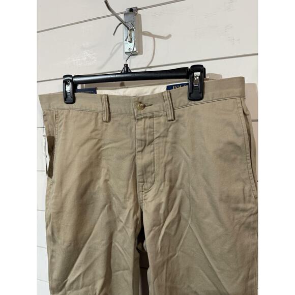 Polo Ralph Lauren Men's Classic Fit Pants 33x30 Khaki - Picture 2 of 5